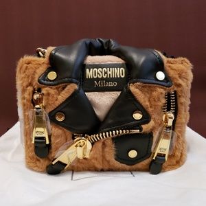 Brand New Classic Moschino Biker Bag